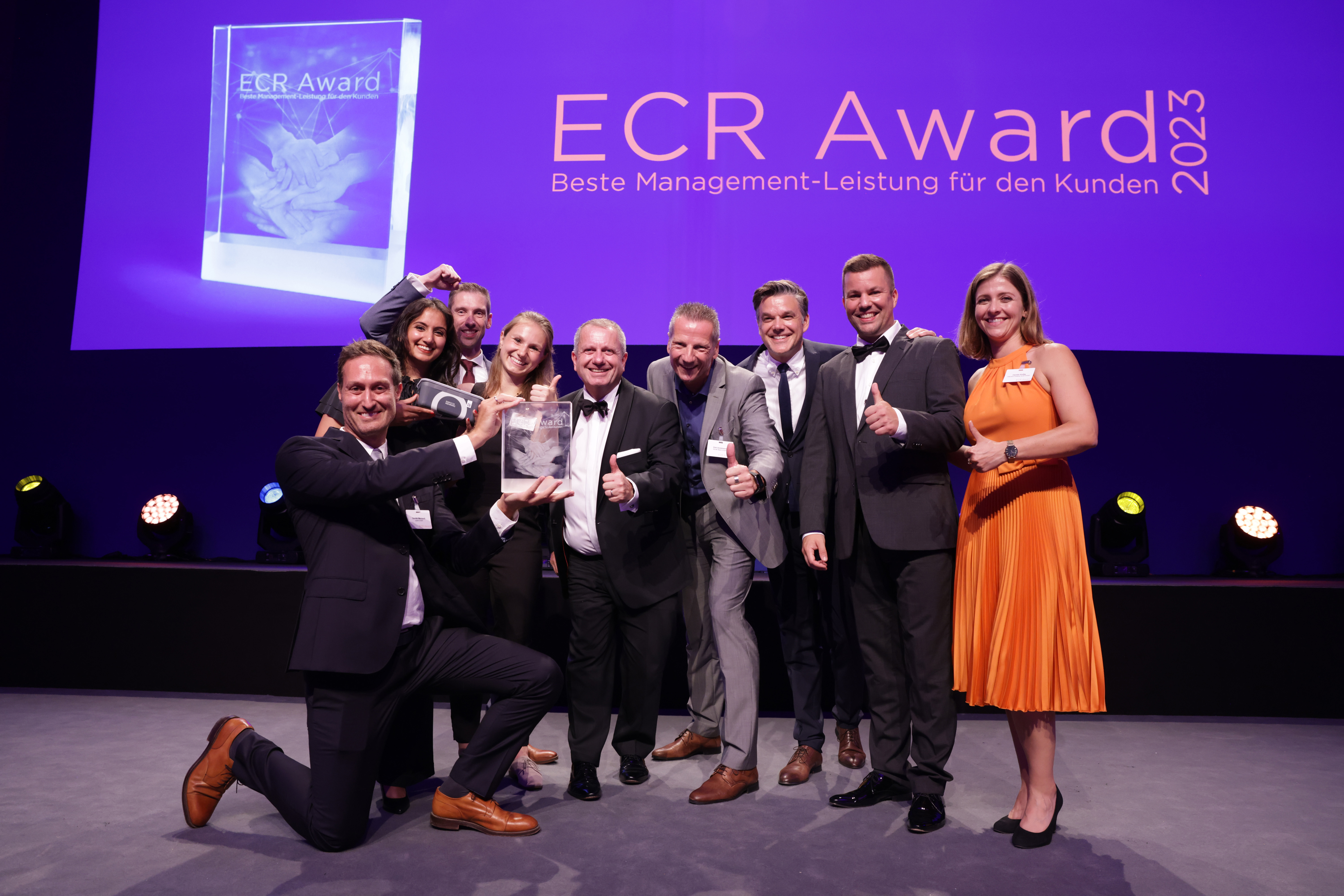 REWE, SYKELL und Interzero gewinnen ECR Sustainability Excellence Award  | © GS1 Germany / Jörn Wolter