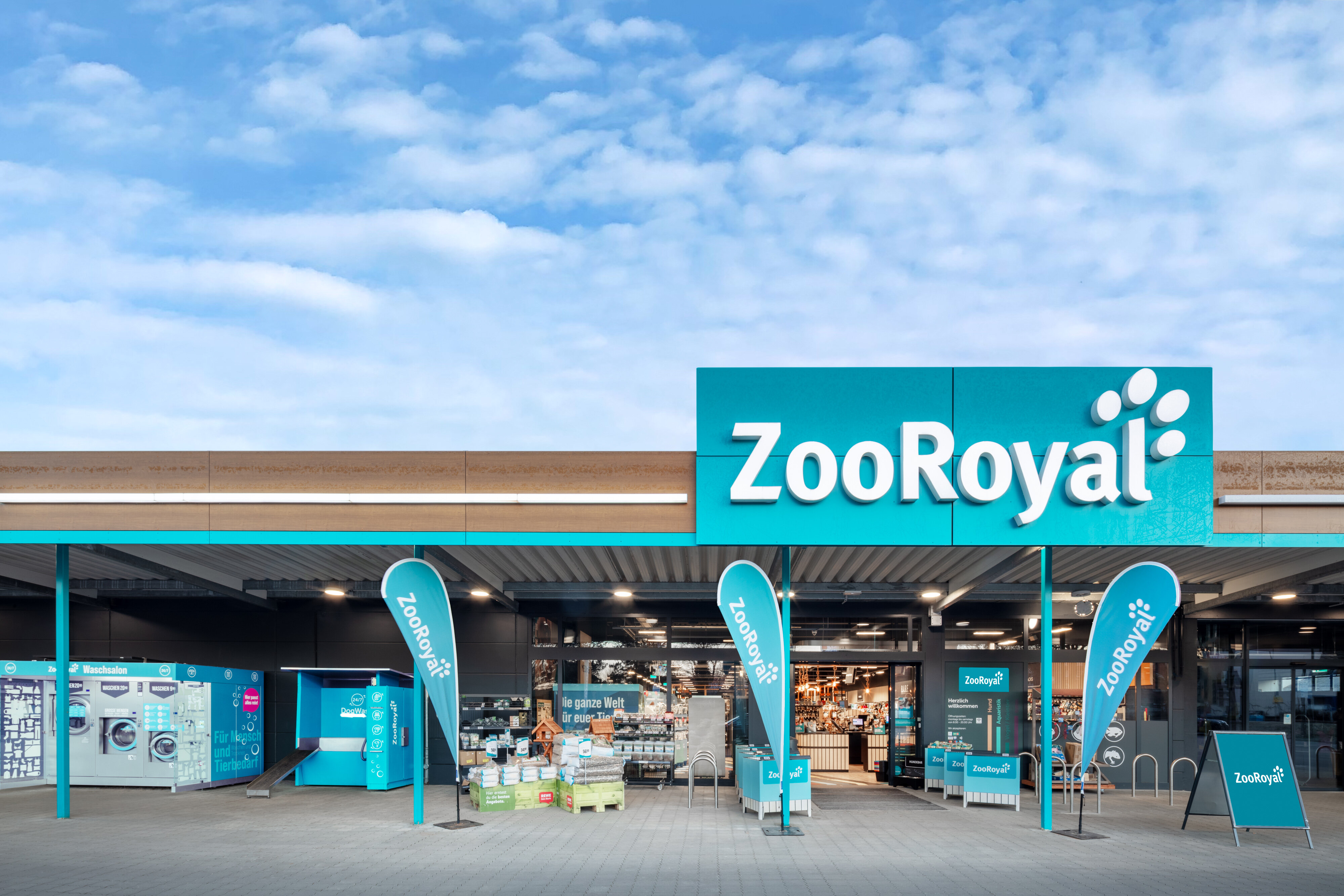 ZooRoyal-Markt von außen
