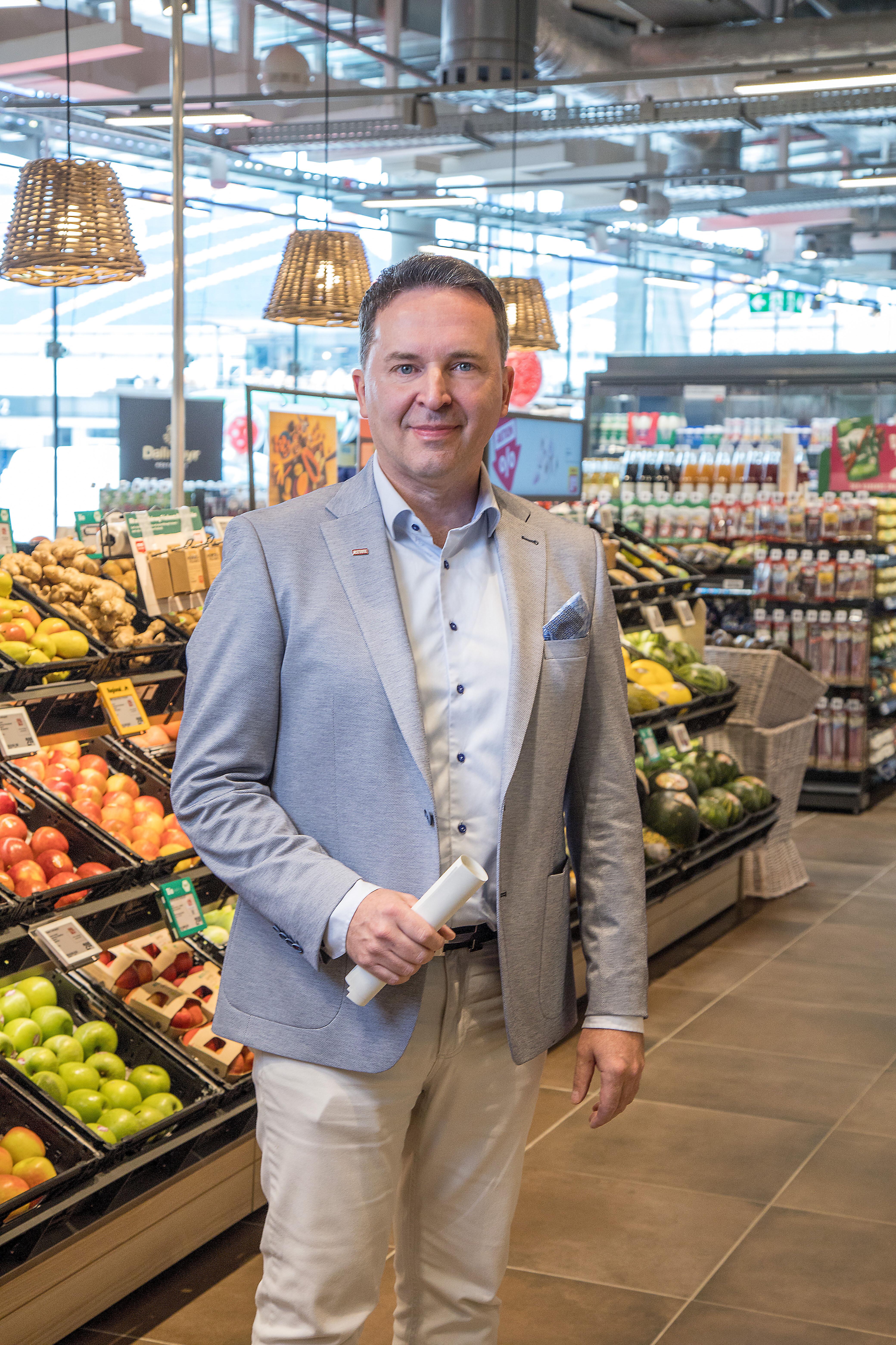 Almir Schalla im Markt | © © Bernd Ducke