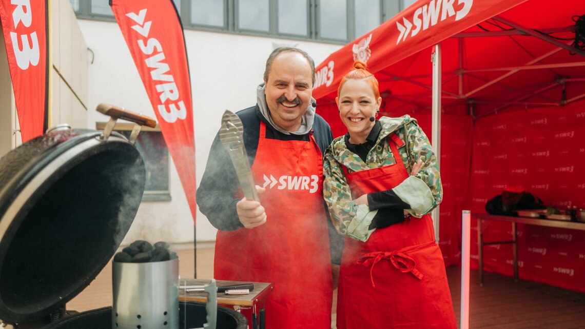 REWE präsentiert das große SWR3 Grillen am 2. April 2023 REWE Presse