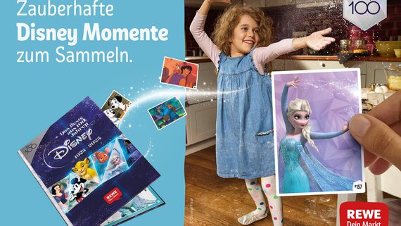 REWE feiert zauberhafte Moment mit Disney | REWE Presse