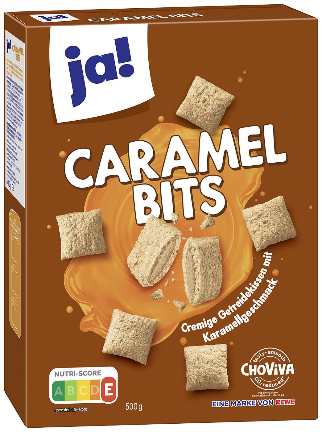 Produkt ja! Caramel Bits mit ChoViva