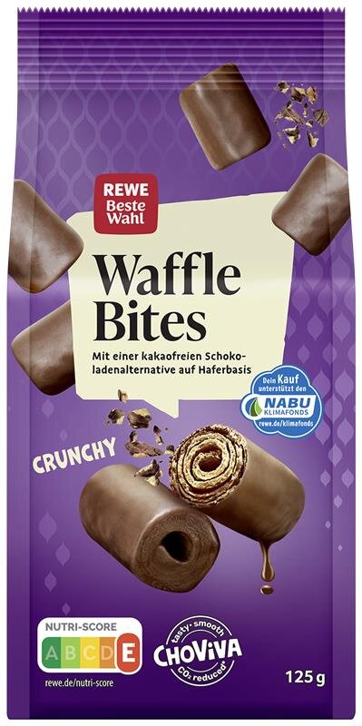 REWE Beste Wahl Waffle Bites mit ChoViva