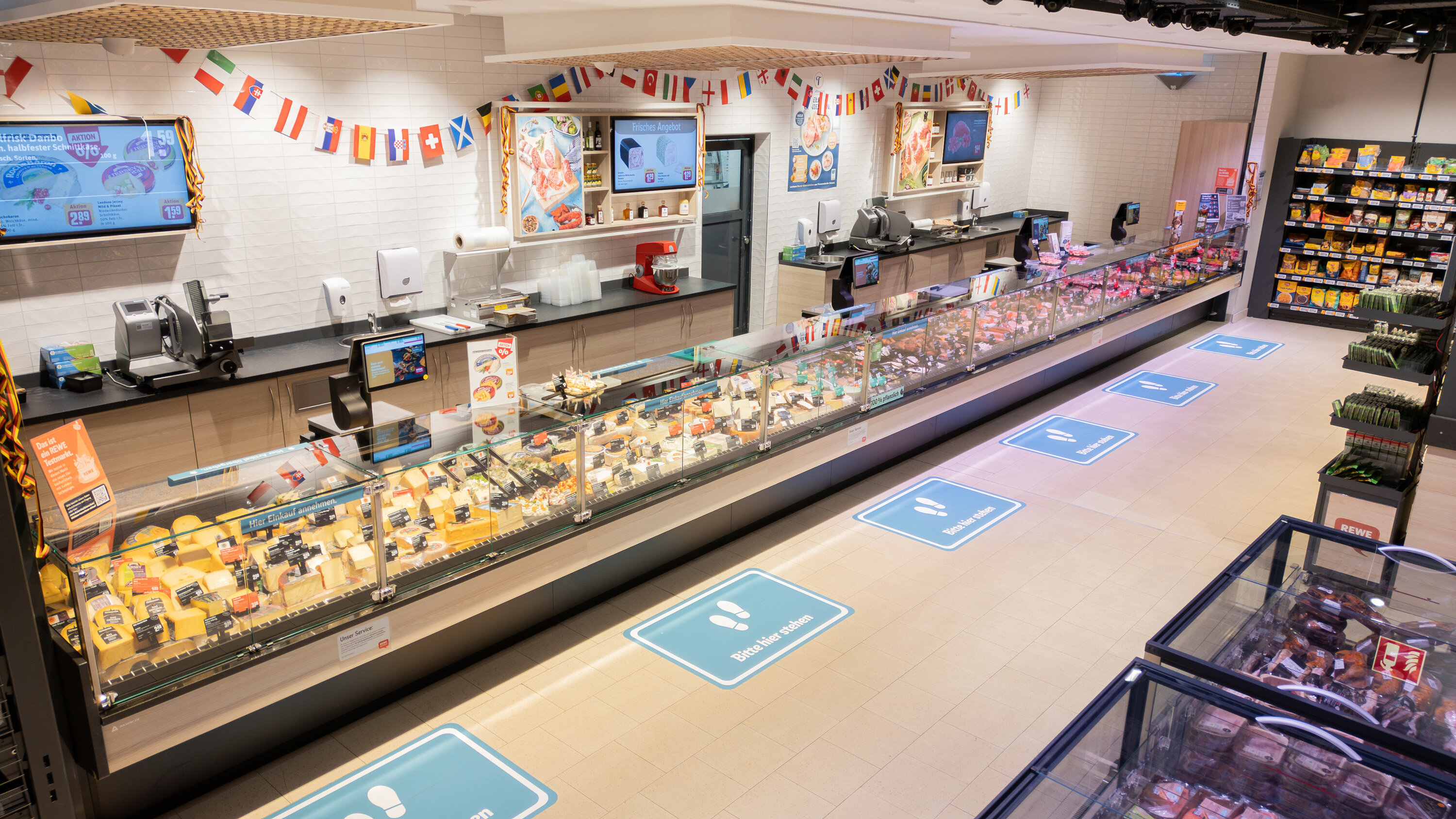 Innenansicht Pick and Go Servicetheke